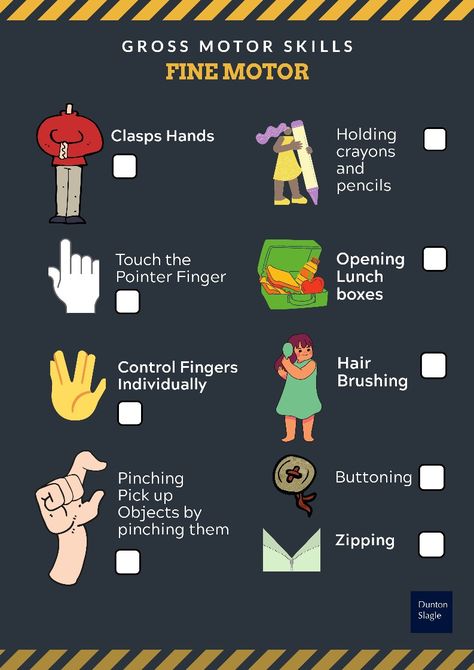 Teach Fine Motor Skills with this OT chart. Get the FREE printable PDF file when you visit our website Gross Motor Skills Activities, Speech Therapy Tools, Check Lists, Tracing Worksheets Preschool, Worksheets Preschool, List Of Skills, Toddler Arts And Crafts, Fine Motor Skills Activities, Motor Skills Activities