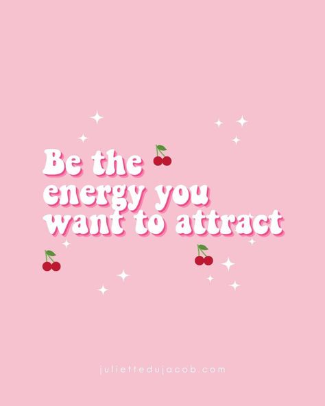 Juliette du Jacob®️’s Instagram post: “Cherrysh the day 🍒🧘‍♀ #juliettedujacob #goodvibes #goodenergy #positivity #bekind #attractionlaw #aesthetic #quote #cherry #vibe” Cherry Quotes Aesthetic, Pink Cherry Aesthetic, Pink Cherry Wallpaper Aesthetic, Cherry Girl Astethic, Cherry Aesthetics, Cherry Quotes, Nail Memes, Aesthetic Quote, Top Quotes