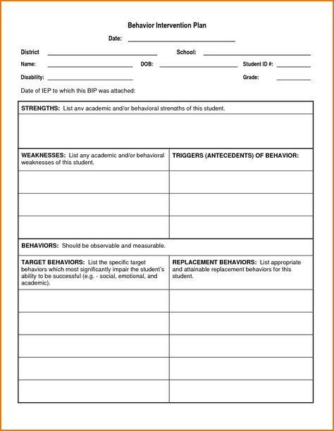 Behavior Intervention Plan Template Beautiful Behavior Intervention Plan Template Behavior Intervention Behavior Management Plan, Preschool Behavior, Positive Behavior Intervention, Behavior Intervention Plan, Positive Behavior Support, Behavior Plan, Behavior Plans, Classroom Management Plan, Action Plan Template