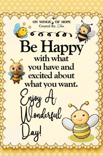 Bee Humor, Bee Happy Quotes, Different Bees, Bee Quotes, Cute Good Morning Quotes, Monday Quotes, Cute Good Morning, Good Morning Good Night, Bee Happy