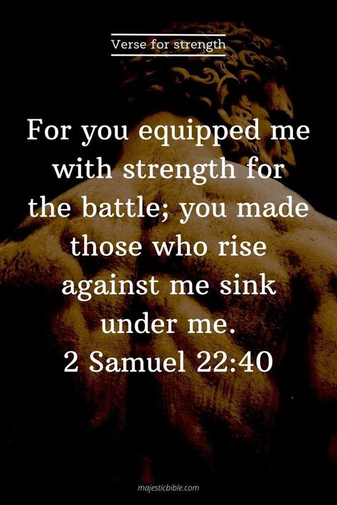 Verse For Strength, Bible Verse For Strength, Battle Quotes, Verses About Strength, Bible Verse Tattoos, King James Bible Verses, Motivational Bible Verses, Bible Verses About Strength, Best Bible Verses