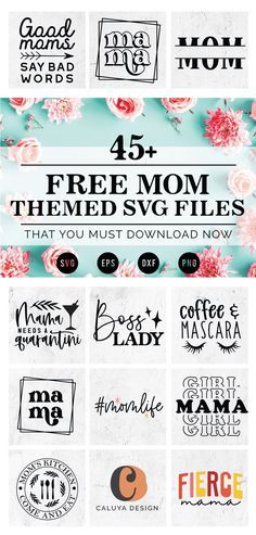 Free Mom Svg Files For Cricut, Cricut Ideas For Mother’s Day, Mama Cricut Projects, Free Mama Svg Files For Cricut, Mama Svg Files Free, Mama Free Svg, Funny Mom Svg Free, Free Svg Shirt Designs, Mom Cricut Shirts Svg