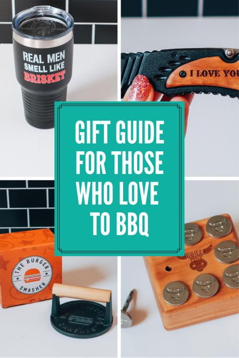 The man who loves to BBQ or smoke meat is a special type of person. He knows how to cook and has the patience to wait for just the right moment when he can show off his skills. But as much as he loves cooking meat, it’s not always easy finding gifts that suit him....Read the Post Bbq Gift Ideas, Organizing Hacks Dollar Stores, Roasted Chicken Wings, Bbq Birthday, Grill Light, Bbq Burgers, Diy Bbq, Birthday Bbq, Bbq Gifts