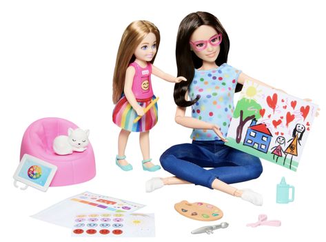 Barbie Art, Toy Barn, Art Therapist, Engage Kids, Kids Exploring, Adorable Kitten, Pet Kitten, Little Tikes, Experience Gifts