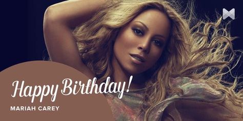 Birthday Card for those who Luv Mariah Carey Mariah Carey, Birthday Theme, Birthday Cards, Happy Birthday, Birthday Party, Birthday, Movie Posters, Film Posters