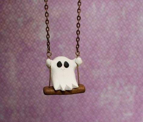 Polymer Clay Projects Diy, Fimo Kawaii, Diy Fimo, Polymer Clay Halloween, Halloween Clay, Fimo Polymer Clay, Polymer Clay Diy, Cute Clay, Fimo Clay