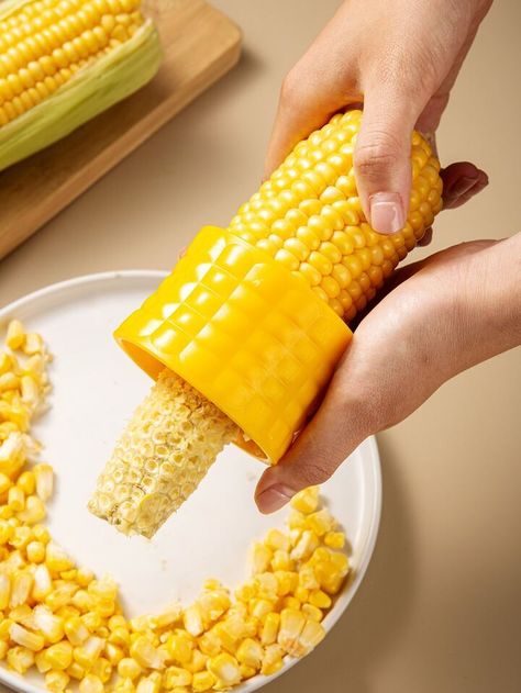 Free Returns ✓ Free Shipping✓. 1pc Stainless Steel Corn Stripping Tool- undefined at SHEIN. Elote Cart, Corn Off The Cob, Food Project, Francisco Lachowski, Food Projects, Vegetable Tools, Bedroom Refresh, Door Stopper, Kitchen Tools