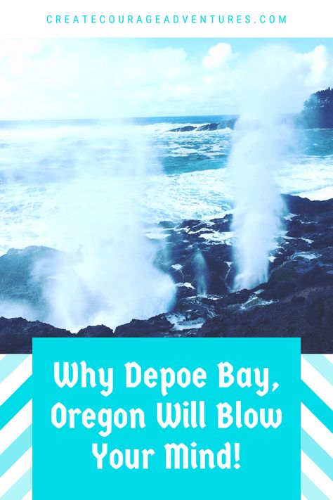 Why Depot Bay Oregon Should Be Added To Your Family Travel Bucket List | Create Courage Adventures Whale Watching Oregon Coast, Oregon Coast Roadtrip, Depoe Bay Oregon, Oregon Trip, Oregon State Parks, Depoe Bay, Newport Oregon, Visit Oregon, Oregon Road Trip