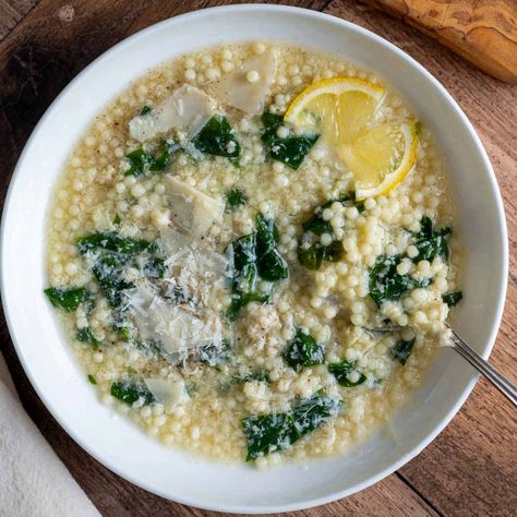 Pastina Egg Drop Soup (Stracciatella alla Romana) Italian Wedding Soup With Egg, Pastina Egg Drop Soup, Pastina Recipes With Egg, Pastina Soup Recipes, Italian Egg Drop Soup, Stracciatella Soup, Pastina Recipes, Pastina Soup, Egg Yolk Recipes