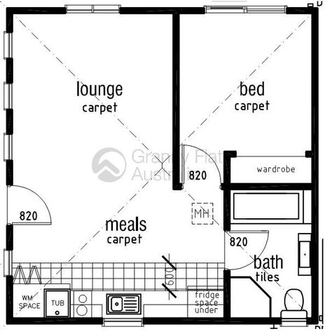 Garage Conversion Granny Flat, Granny Flats Australia, Granny Pod, Garage Floor Paint, Garage Loft, Garage Renovation, Granny Flats, Garage Studio, Seven Hills