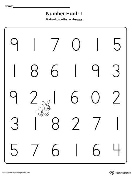 Number Hunt Preschool, Number Hunt Worksheet, Number Recognition Preschool, Preschool Math Curriculum, Number Recognition Worksheets, Number Recognition Activities, Preschool Activities Printable, School Age Activities, Numbers Worksheets