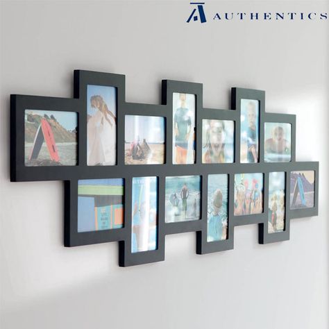 multi picture collage frames | back to multi photo frames home living multi photo frames Photo Frame For Bedroom, Picture Frame Placement, Multi Picture Frames, Family Pictures On Wall, Photos Frame, Floral Wedding Invitation Card, Multi Picture, Family Photo Frames, Photo Wall Decor