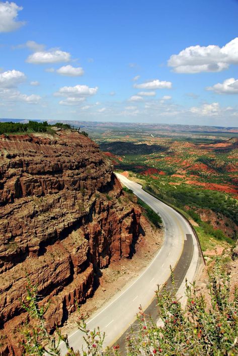 Looking north into East Palo Duro Canyon from the roadside park on TX 207 south of Claude, TX. Canyons Aesthetic, Texas Panhandle, Texas Photography, Amarillo Tx, West Texas, Texas Travel, Texas Usa, Beautiful Place, Lone Star