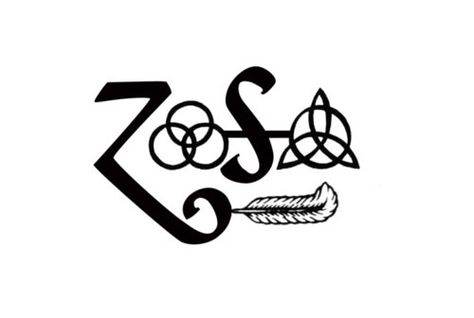 ZoSo - Led Zeppelin Led Zeppelin Symbols, Led Zeppelin Tattoo, Tattoo Band, Led Zep, Music Tattoo, Band Tattoo, Jimmy Page, Rock Posters, Band Logos