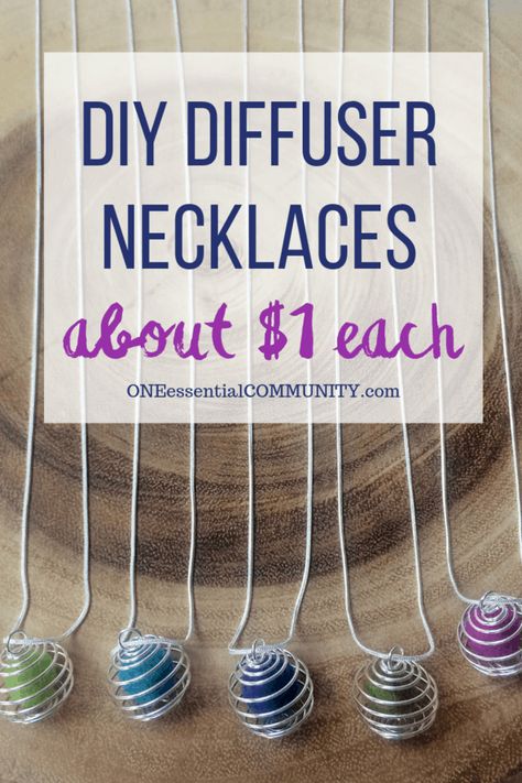 One Essential Community, Diy Diffuser, Homemade Essential Oils, Homemade Essential Oil, Essential Oil Jewelry, Diy Essentials, Oil Diffuser Necklace, Essential Oils Gifts, Essential Oil Necklace Diffuser