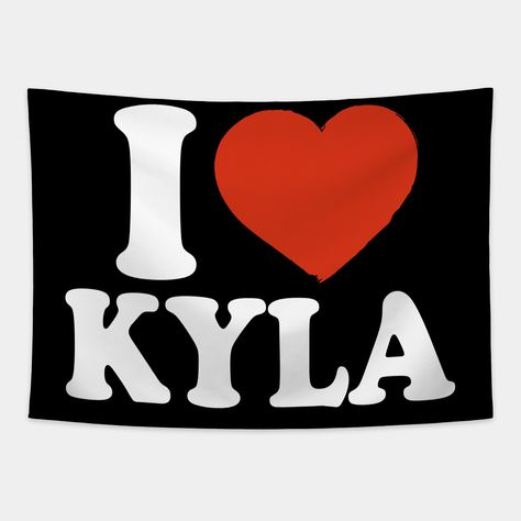 I Love Kyla. I Heart Kyla.Red Heart Valentine's Day Kyla Name Gift for Kyla Lover. -- Choose from our vast selection of tapestries to match with your desired size to make the perfect custom tapestry. Pick your favorite: Movies, TV Shows, Art, and so much more! Available in small, medium, large. Perfect for decorations in apartments, bedrooms, and dorm rooms. Kyla Character, Kyla Aesthetic, Kyla Core, Cute Poses For Pictures, Name Gifts, Cute Poses, Poses For Pictures, Bat Signal, Custom Tapestry