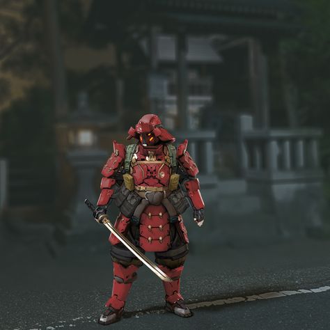 ArtStation - Near future Samurai Future Samurai, Samurai Art, Near Future, Design Process, Concept Art, Design, Art