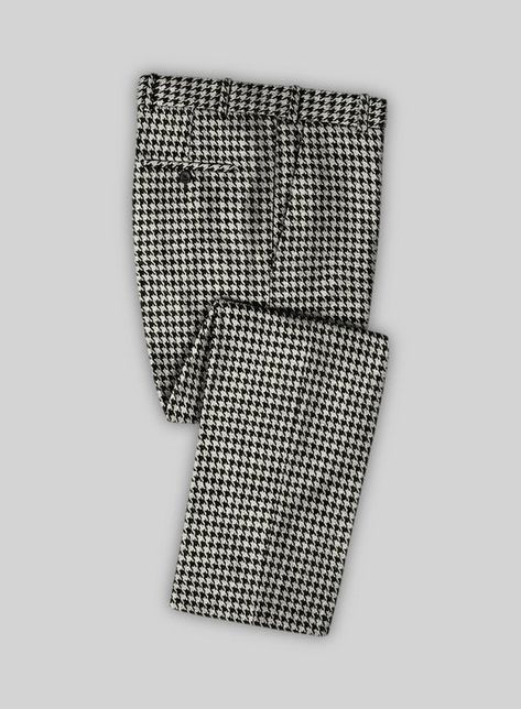 Black Oxford Shoes, Light Grey Suits, Tweed Pants, Houndstooth Pants, Tweed Suit, Linen Suits, Herringbone Tweed, Black Dress Shoes, Tweed Suits