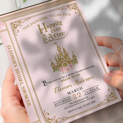 Fairy Tail Wedding Invitations, Princess Wedding Ideas, Princess Wedding Invitations, Royalty Wedding Theme, Castle Wedding Invitations, Princess Wedding Theme, Cinderella Wedding Theme, Disney Wedding Invitations, Rapunzel Wedding