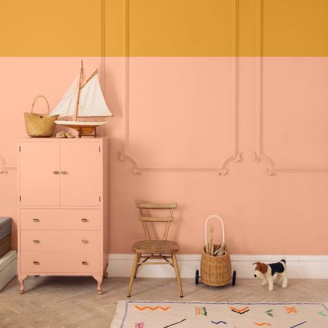 Craig And Rose Paint, Creamy Blush, Railings Outdoor, Eggshell Paint, Golden Background, Neutral Paint, Gloss Paint, Dining Room Walls, Chatelaine