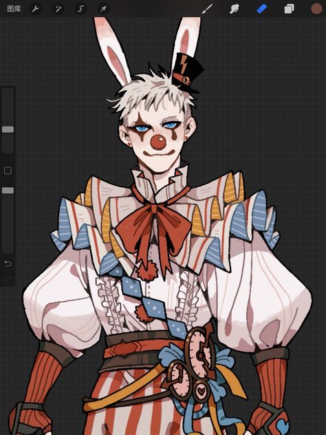 Juanmao on Twitter: "♥️🐰… " V Model, Cute Clown, Arte Inspo, Wow Art, Art Reference Photos, Art Reference Poses, Fantasy Character Design, Pretty Art, Character Design Inspiration