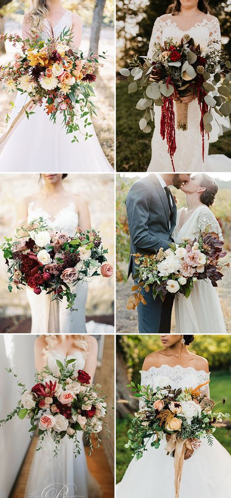 Fall Wedding Bridal Bouquets, Elegant Fall Wedding Ideas, November Wedding Flowers, Wedding Flower Arrangements Fall, Florist Inspiration, Fall Flower Wedding Bouquets, Wedding Flower Bouquets, Bouquets Ideas, Flowers Beach