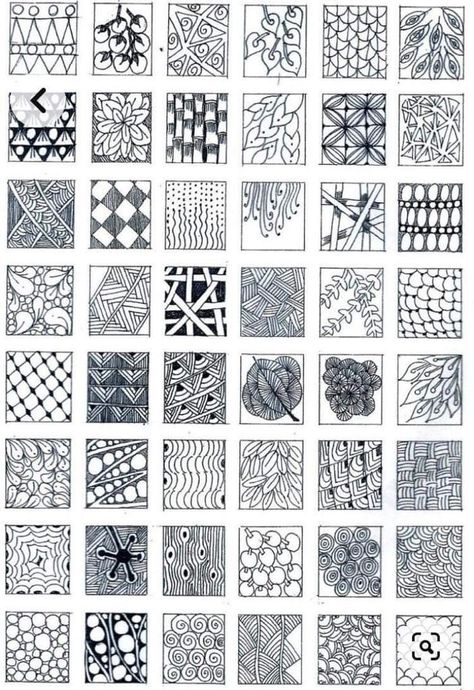 Modele Zentangle, Stylo Art, Easy Zentangle Patterns, Zen Doodle Patterns, Zentangle Artwork, Zen Doodle Art, Tangle Doodle, Zentangle Designs, Tangle Art