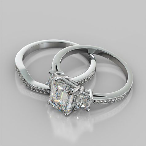 3 stone diamond ring