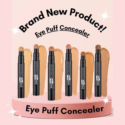 NEW IN 🌟⁠ ⁠ The @flormarireland_uk Eye Puff Concealer is finally here! 🙌 ⁠ ⁠ Achieve a flawless, natural and even finish around your eyes in seconds with the new Eye Puff Concealer. Brighten and conceal with its easy-to-use applicator that ensures no brush marks on your makeup look! ⁠ ⁠ Buy now for €8.95 on our website!🥰⁠ ⁠ #thebeautybasket #flormar #makeup #newin #concealer #eyepuffconcealer #conceal #highlight #makeuplovers #instabeauty #beauty #brandnew Flormar Makeup, Beauty Basket, Irish Beauty, Body Fragrance, Shop Local, Best Brand, Makeup Lover, Makeup Yourself, Your Eyes