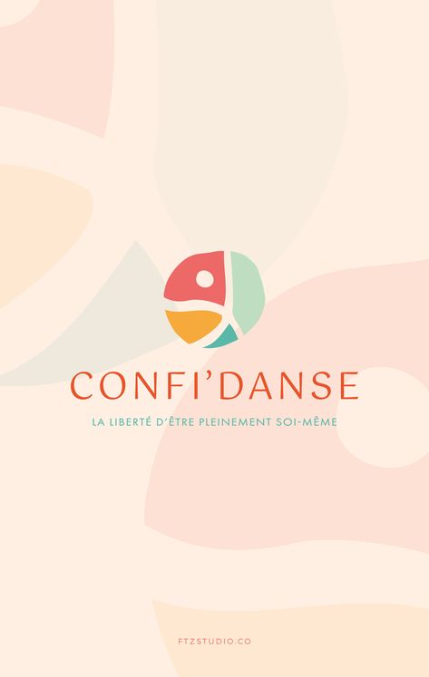 Création de l'identité visuelle de Confi'danse. La thérapie par le mouvement. Ici le logo principal. #branding #logo Dance Logo, Steps Dance, Community Logo, Medical Logo, Modern Dance, Brand Identity Design, Art Logo, Identity Design, Logo Inspiration