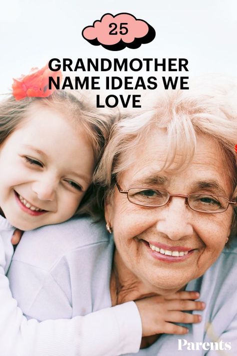 Grandmother Names, Grandmother Nicknames, Nicknames For Grandma, Love Nicknames, Gaelic Names, Grandma Names, Call Grandma, Love Parents, Alternative Names