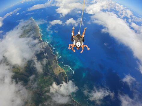 Hawaii Oahu, Drop Zone, Paradise On Earth, Skydiving, Oahu Hawaii, North Shore, Oahu, Mount Everest, Hawaii