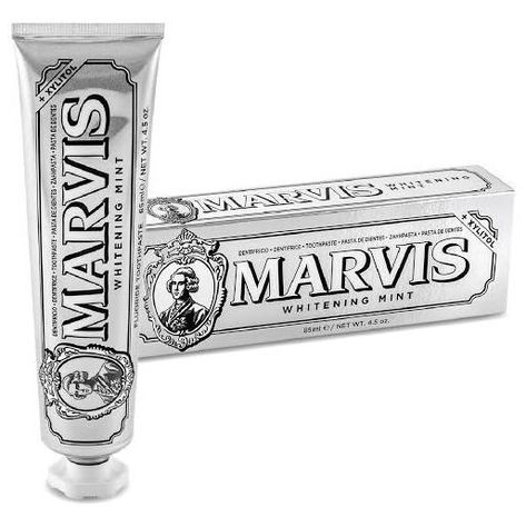 Marvis Toothpaste, Mint Toothpaste, Brighten Teeth, Asian Grocery, Sodium Citrate, Whitening Toothpaste, Sodium Lauryl Sulfate, Tooth Decay, Stain Remover