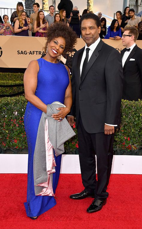 Denzel Actor Denzel Washington, Red Carpet Couples, Black Future, Essence Festival, Star Family, Celebrity Families, Sag Awards, Denzel Washington, Cocktail Gowns