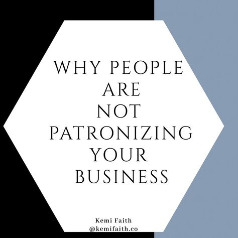 Kemi Faith|Media Strategist on Instagram: “If you’re not getting customers or clients to patronize you, it means your business is not doing well financially and this can make it die…” Patronize My Business Pictures, Patronize My Business Quote, Not Doing Well, Business Quote, Business Pictures, Build Your Brand, My Business, Why People, Business Tips