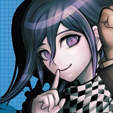 Danganronpa Kokichi, Kokichi Oma, Danganronpa, Anime, Blue