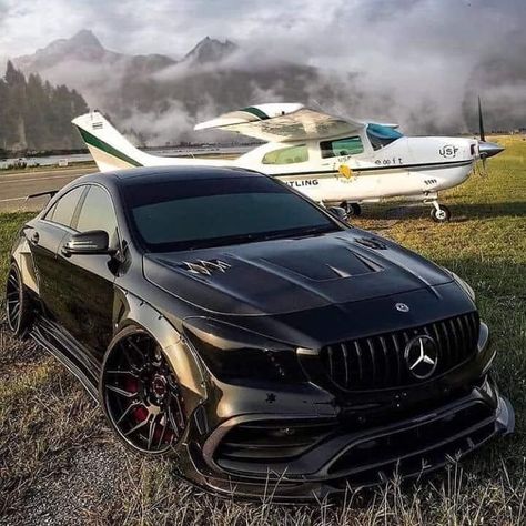 Mercedes CLA Mercedes Cla Amg, Cars Benz, Mercedes A45 Amg, 4 Door Sports Cars, Cla 45 Amg, Black Mercedes, Tmax Yamaha, مرسيدس بنز, Cars Mercedes