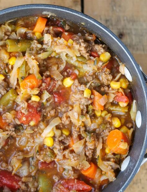 Ground Beef And Cabbage Soup, Beef Tomato Recipe, Cabbage Vegetable Soup, Cabbage Ground Beef, Beef And Cabbage Soup, Vegetable Soup Crock Pot, Beef Cabbage Soup, Cabbage Vegetable, Recipes Using Ground Beef