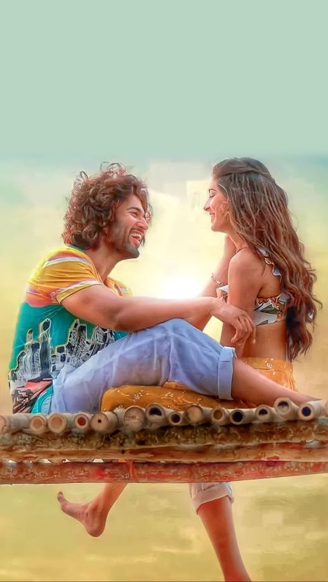 Liger Movie Images, Liger Movie, Telugu Songs Lyrics, Disha Patani Photoshoot, Bollywood Wallpaper, Attractive Wallpapers, Romantic Couple Kissing, Romantic Couple Images, 4k Photos