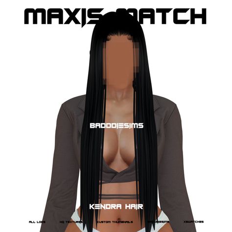 Sims 4 Black Hair, Maxis Match, Sims Cc, Black Hair, Sims 4, Improve Yourself, How To Become, Skin, Hair