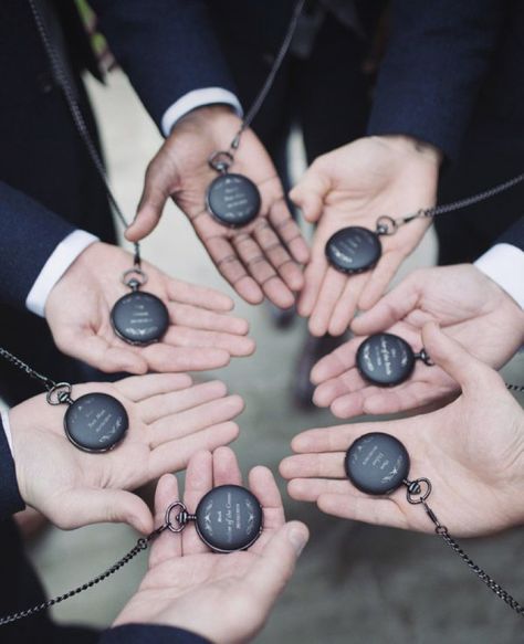 Groom Pocket Watch, Gifts For Groomsmen From Groom, Groomsmens Gifts, Groomsman Ideas, Groomsmen Pocket Watch, Gothic Viking, Groomsmen Pictures, Groomsmen Ideas, Grooms Men