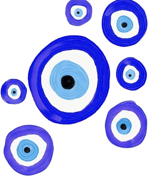 #freetoedit #eye #blue #white #evileye #retro #vintage #groovy #indie #hippy #hippie #old #cute #aesthetic #pinterest #summer #california #beach #trendy #70s Evil Eye Painting, Tissue Paper Art, Evil Eye Art, Eyes Wallpaper, Cute Paintings, Macbook Wallpaper, Homescreen Wallpaper, Summer Wallpaper, Eye Art