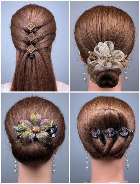 Simple Bun Hairstyles Tutorial for Girls | hairstyle, tutorial, bun | Learn to Make Stylish Hairstyles in Easy Steps | By K4 Henna | Facebook Simple Bun Hairstyles, Simple Bun, Hairstyles Tutorial, Stylish Hairstyles, Easy Bun, Easy Bun Hairstyles, Hair Bun Tutorial, Step By Step Hairstyles, Hairstyle Tutorial