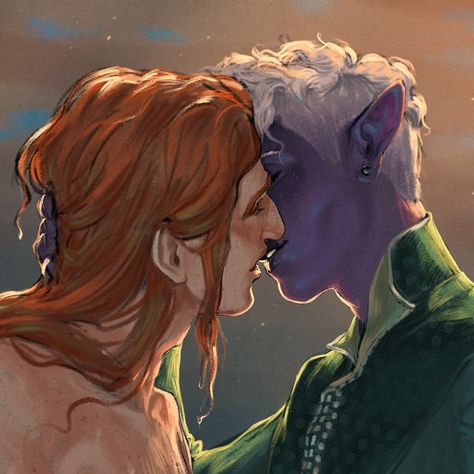 Essek Thelyss Fanart, Shadowgast Fanart, Caleb And Essek Critical Role, Mlm Artwork, Caleb Essek, Essek Thelyss, Caleb Widogast, Critical Role Campaign 2, Critical Role Characters