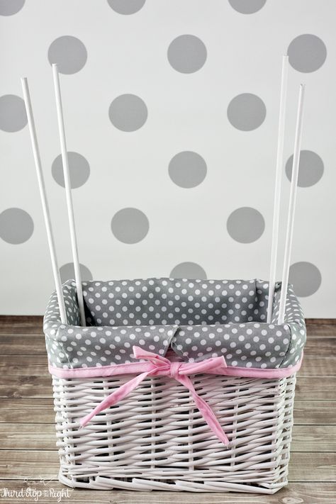 Make a Hot Air Balloon Gift Basket| Third Stop on the Right How To Make A Hot Air Balloon Gift Basket, Hot Air Balloon Hamper, How To Make A Hot Air Balloon Basket, Diy Air Balloon Basket, Baby Shower Hot Air Balloon Gift Baskets, Hot Air Balloon Gift Basket Diy, Hot Air Balloon Baby Shower Gift, Balloon Basket Diy, How To Make A Hot Air Balloon