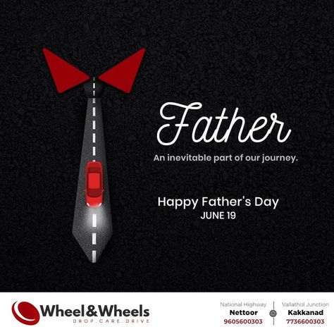 Happy Father's Day to the man with unconditional love to give, to the man with fewer desires for himself, and to the man who taught us to be strong. Thank you for being there for us! National Highway, Nettoor | Junction, Kakkanad Contact : 9605600303,7736600303 . . . #InternationalFathersDay2022 #Fathersday2022 #FathersDay #wheelandwheels #tyre #vredestein #wheels #newtyres #tyreshop #kochi #tyredealers #repair #brandedtyres #cartyres #tyrestore #tyresales #premiumtyres Fathers Day Advertising Creative, Truck Advertising Design, Fathers Day Creative Post, Fathers Day Creative Ads, Fathers Day Gifts Ideas Preschool, Father Day Ad, Fathers Day Post, Baby Fathers Day Gift, Best Father's Day Gifts