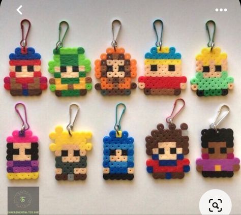 South Park Diy Crafts, Lesbian Perler Bead Ideas, Dhmis Perler Beads, South Park Perler Bead Patterns, South Park Perler Beads, Kawaii Perler Bead Patterns, South Park Perler, Stuffers Stocking, Perler Bead Designs