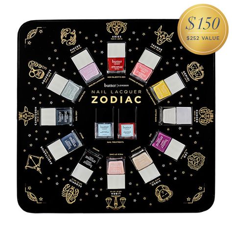 Zodiac Makeup, Butter London Nail Polish, Virgo And Scorpio, Gemini And Aquarius, London Nails, New Nail Polish, English Lavender, Coming Up Roses, Brittle Nails