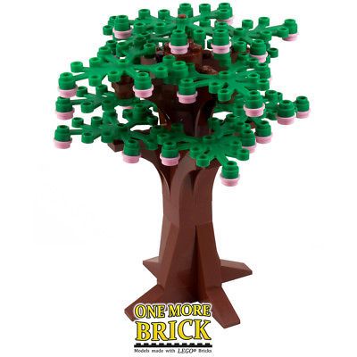 Spring Blossom Tree-groß buschig Baum-Custom Modell & Anleitung-echte Lego Lego Hospital, Lego City Undercover, Lego Tree, Lego Castle, Spring Tree, Lego House, Blossom Tree, Custom Lego, Pink Blossom