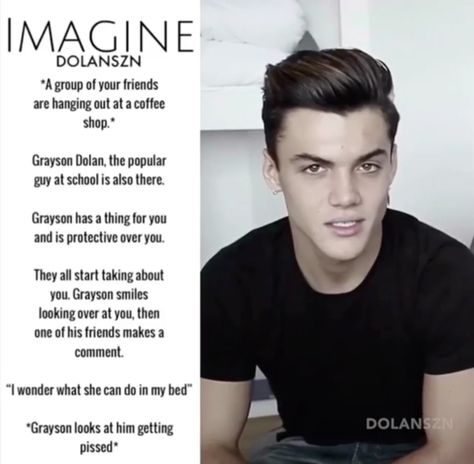 ❤❤❤❤ Dolan Twins Tattoos, Twins Meme, Grayson Dolan Imagines, Magcon Imagines, Dolan Twins Memes, Short Creepy Stories, Dollan Twins, Dolan Twins Imagines, Text Imagines